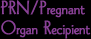 Go to organ recipient